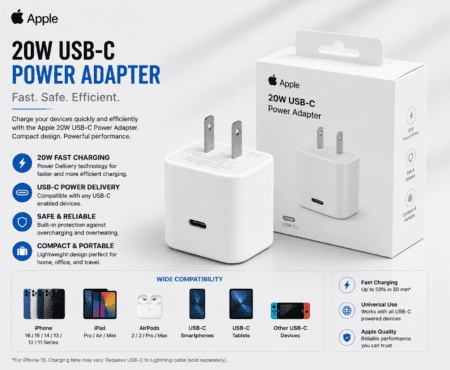 Global Loop Energy Pakistan, GLEPK, 20w usb-c power adapter, usb-c charging adapter, fast charging adapter – GLEPK compact charger for quick charging | Focus Keywords: 20w usb-c power adapter, usb-c charging adapter, fast charging adapter