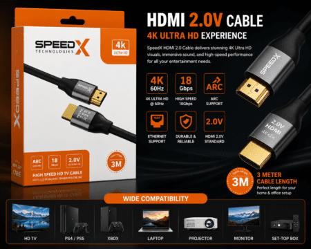 Global Loop Energy Pakistan, GLEPK, hdmi 2.0 premium 4k ultra hd cable, 4k hdmi cable 3m, speedx hdmi cable – GLEPK display accessory | Focus Keywords: hdmi 2.0 premium 4k ultra hd cable, 4k hdmi cable 3m, speedx hdmi cable