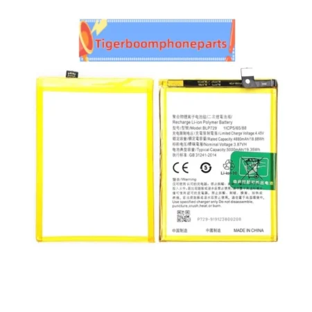 OPPO BLP729 replacement battery for Realme 5 and C3