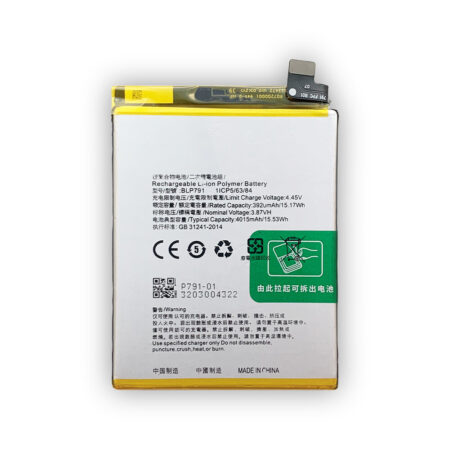 OPPO BLP791 replacement battery for Reno 4 4G