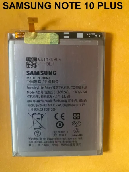 Samsung Note 10+ replacement battery