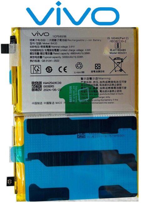 Vivo BA33 replacement mobile battery