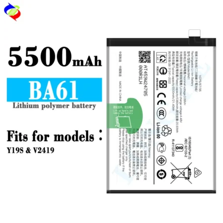 Vivo BA61 replacement mobile battery