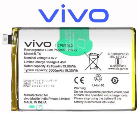 Vivo B-T6 replacement mobile battery
